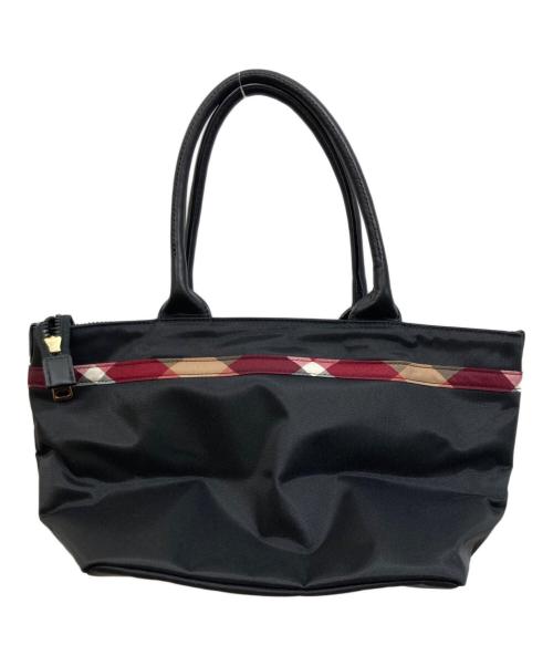 BLUE LABEL CRESTBRIDGE（ブルーレーベルクレストブリッジ）BLUE LABEL CRESTBRIDGE (ブルーレーベルクレストブリッジ) ハンドバッグ ブラックの古着・服飾アイテム