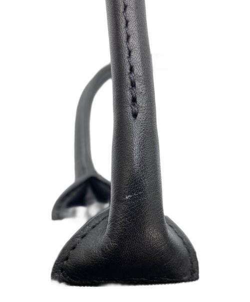 BLUE LABEL CRESTBRIDGE（ブルーレーベルクレストブリッジ）BLUE LABEL CRESTBRIDGE (ブルーレーベルクレストブリッジ) ハンドバッグ ブラックの古着・服飾アイテム