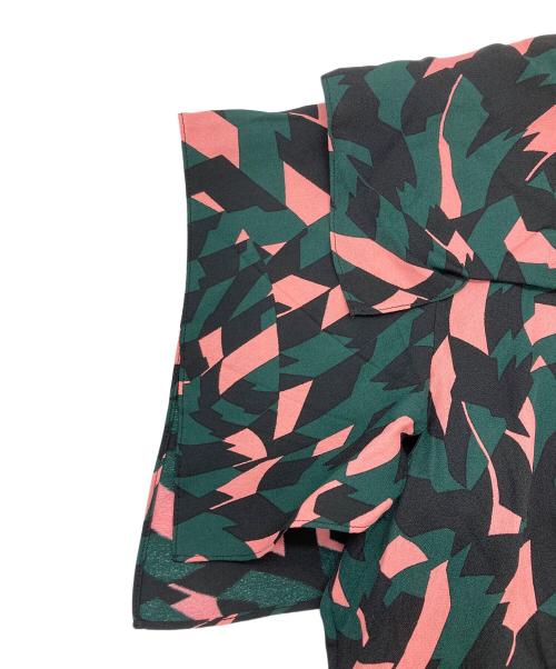 MARNI（マルニ）MARNI (マルニ) 変形フリルブラウス グリーン サイズ:SIZE 38の古着・服飾アイテム