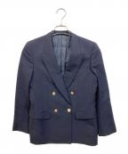 Burberry'sバーバリーズ）の古着「金釦ダブルブレザー」｜ネイビー