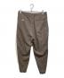 SCYE (サイ) WOOL CHEKED TROUSERS ベージュ サイズ:38：6000円