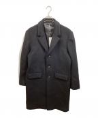 Saturdays NYCサタデーズ ニューヨーク）の古着「MORGAN TOPCOAT」｜ブラック