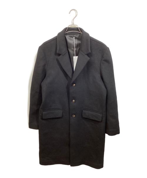 Saturdays NYC（サタデーズ ニューヨーク）Saturdays NYC (サタデーズ ニューヨーク) MORGAN TOPCOAT ブラック サイズ:Lの古着・服飾アイテム