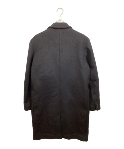 Saturdays NYC（サタデーズ ニューヨーク）Saturdays NYC (サタデーズ ニューヨーク) MORGAN TOPCOAT ブラック サイズ:Lの古着・服飾アイテム