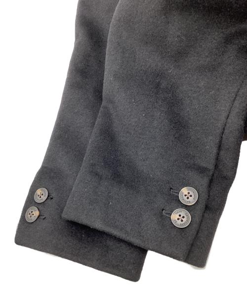 Saturdays NYC（サタデーズ ニューヨーク）Saturdays NYC (サタデーズ ニューヨーク) MORGAN TOPCOAT ブラック サイズ:Lの古着・服飾アイテム