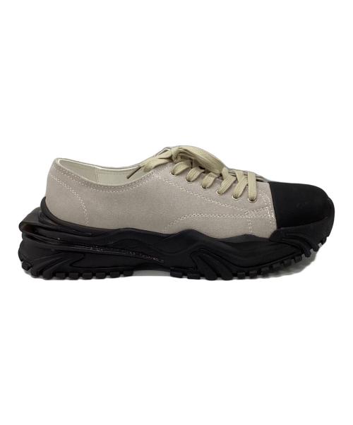 mb（エムビー）mb (エムビー) ハイエンドクラッシックダッドスニーカー グレー サイズ:Lの古着・服飾アイテム