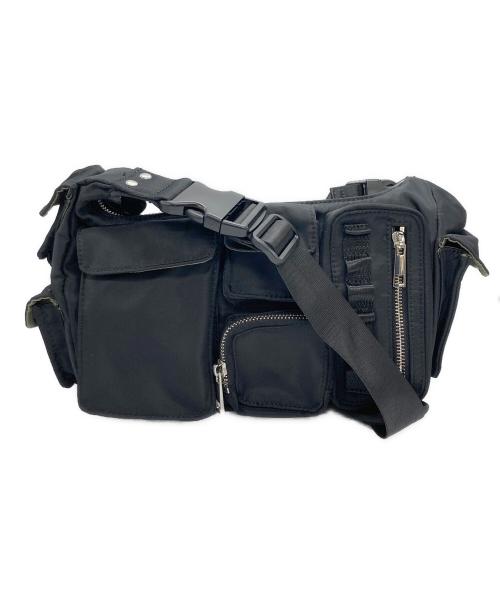 Ameri VINTAGE（アメリヴィンテージ）Ameri VINTAGE (アメリヴィンテージ) 2WAY SHOULDER MILITARY BAG ブラックの古着・服飾アイテム