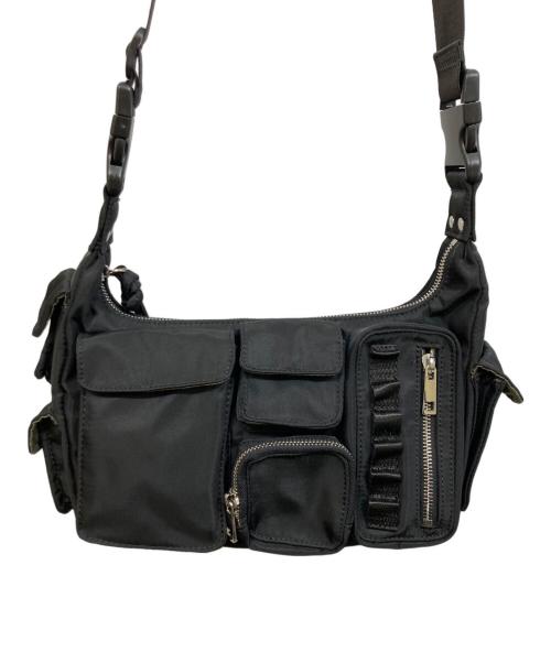 Ameri VINTAGE（アメリヴィンテージ）Ameri VINTAGE (アメリヴィンテージ) 2WAY SHOULDER MILITARY BAG ブラックの古着・服飾アイテム