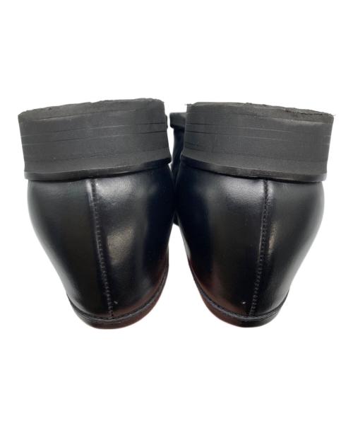 三陽山長（サンヨウヤマチョウ）三陽山長 (サンヨウヤマチョウ) スクエアローファー ブラック サイズ:7の古着・服飾アイテム