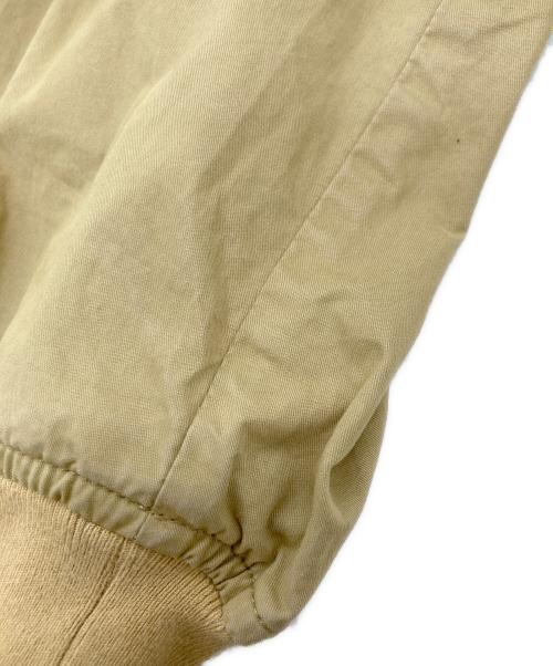 ERMENEGILDO ZEGNA（エルメネジルド・ゼニア）ERMENEGILDO ZEGNA (エルメネジルド・ゼニア) 古着スイングトップ ベージュ サイズ:Lの古着・服飾アイテム