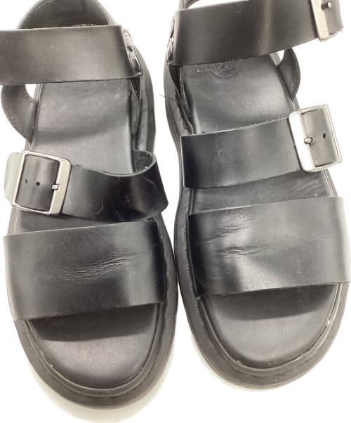Dr.Martens（ドクターマーチン）Dr.Martens (ドクターマーチン) GRYPHON サンダル ブラック サイズ:UK5の古着・服飾アイテム