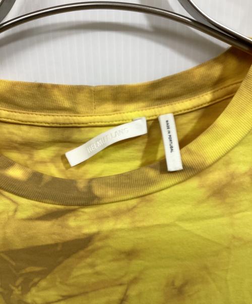 HELMUT LANG（ヘルムートラング）HELMUT LANG (ヘルムートラング) Tie-Dye Long Sleeve T-S イエロー サイズ:SIZE XSの古着・服飾アイテム
