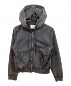 kaikoカイコー）の古着「DOUBLE ZIP PARKA」｜グレー