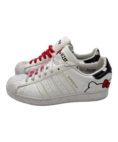 adidas（アディダス）adidas (アディダス) HELLO KITTY (ハローキティ) スニーカー ホワイト サイズ:25cmの古着・服飾アイテム