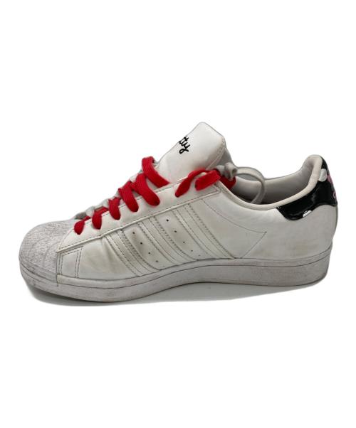 adidas（アディダス）adidas (アディダス) HELLO KITTY (ハローキティ) スニーカー ホワイト サイズ:25cmの古着・服飾アイテム