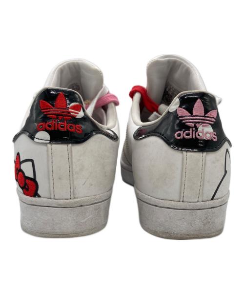 adidas（アディダス）adidas (アディダス) HELLO KITTY (ハローキティ) スニーカー ホワイト サイズ:25cmの古着・服飾アイテム
