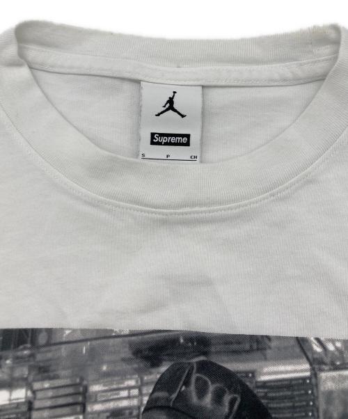 SUPREME（シュプリーム）Supreme (シュプリーム) JORDAN (ジョーダン) Biggie S/S Top ホワイト サイズ:	SIZE Sの古着・服飾アイテム