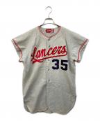 RAWLINGSローリングス）の古着「ヴィンテージベースボールシャツ」｜グレー