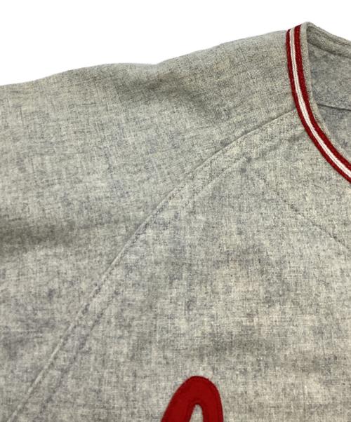 RAWLINGS（ローリングス）RAWLINGS (ローリングス) ヴィンテージベースボールシャツ グレー サイズ:42の古着・服飾アイテム