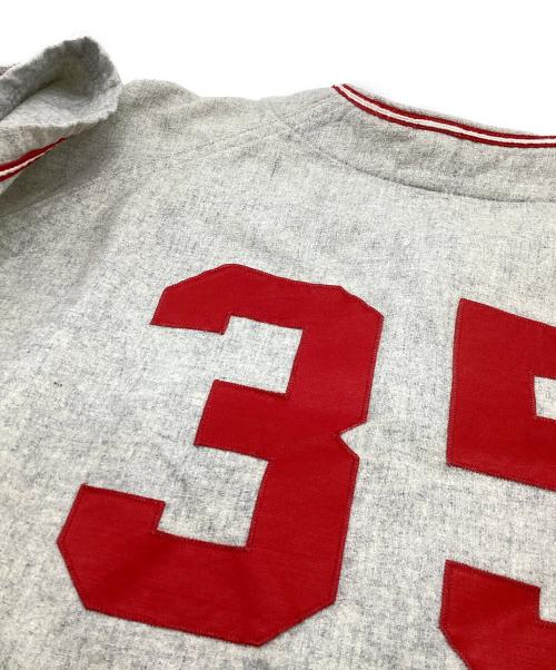 RAWLINGS（ローリングス）RAWLINGS (ローリングス) ヴィンテージベースボールシャツ グレー サイズ:42の古着・服飾アイテム