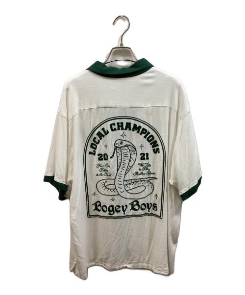 Bogey Boys（ボギーボーイズ）Bogey Boys (ボギーボーイズ) ボタンアップシャツ ホワイト サイズ:XLの古着・服飾アイテム