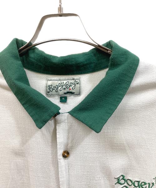 Bogey Boys（ボギーボーイズ）Bogey Boys (ボギーボーイズ) ボタンアップシャツ ホワイト サイズ:XLの古着・服飾アイテム
