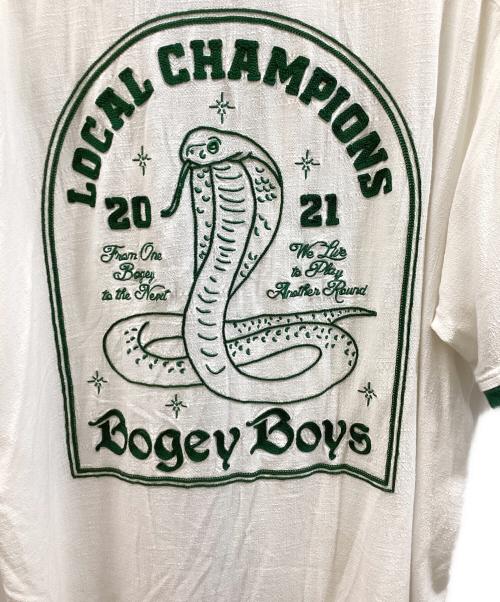 Bogey Boys（ボギーボーイズ）Bogey Boys (ボギーボーイズ) ボタンアップシャツ ホワイト サイズ:XLの古着・服飾アイテム