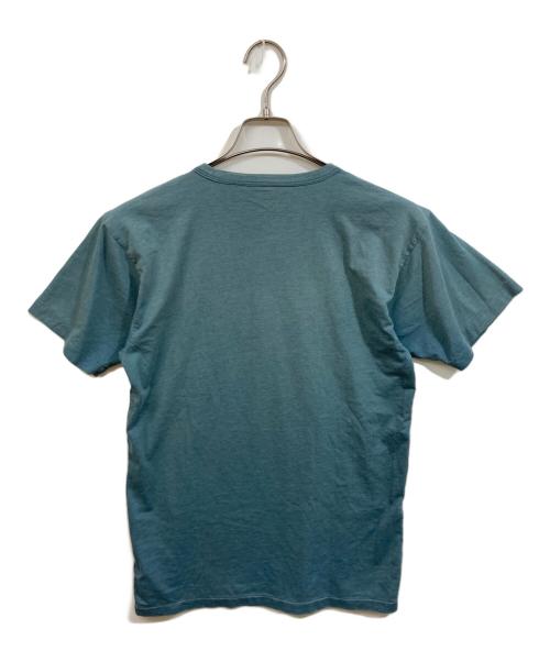 RRL（ダブルアールエル）RRL (ダブルアールエル) Tシャツ スカイブルー サイズ:	SIZE Mの古着・服飾アイテム