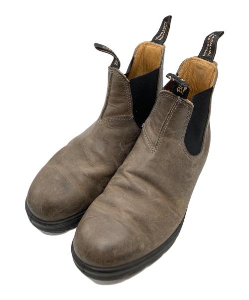 BLUND STONE（ブランドストーン）BLUND STONE (ブランドストーン) サイドゴアブーツ ベージュ サイズ:8の古着・服飾アイテム