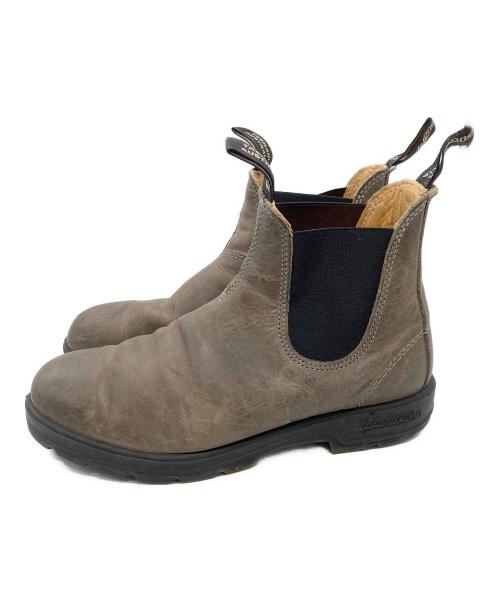 BLUND STONE（ブランドストーン）BLUND STONE (ブランドストーン) サイドゴアブーツ ベージュ サイズ:8の古着・服飾アイテム