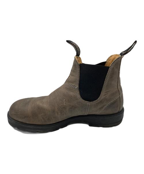 BLUND STONE（ブランドストーン）BLUND STONE (ブランドストーン) サイドゴアブーツ ベージュ サイズ:8の古着・服飾アイテム