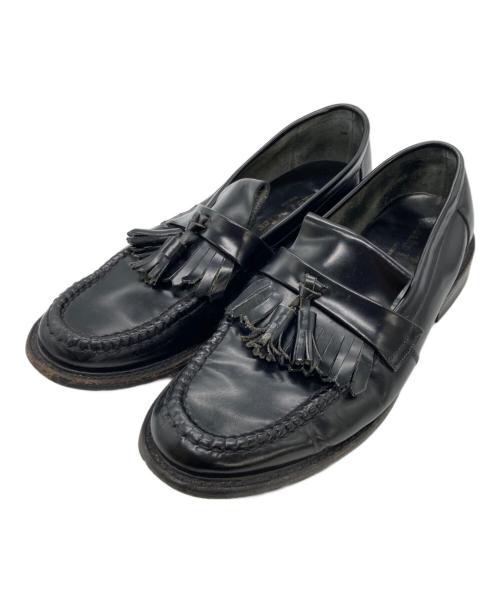 LOAKE（ローク）LOAKE (ローク) フリンジローファー ブラック サイズ:不明（実寸をご確認ください）の古着・服飾アイテム