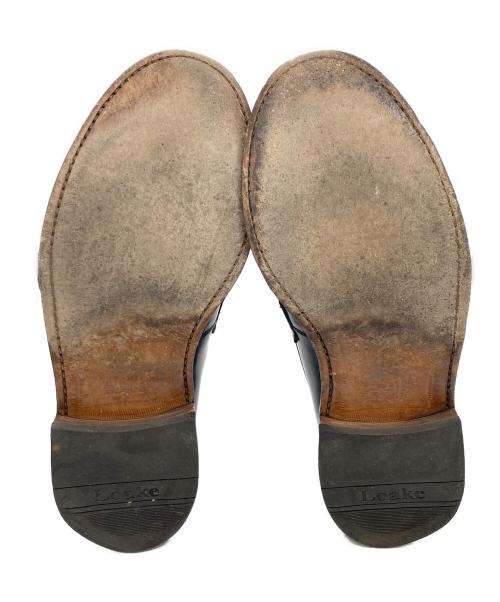 LOAKE（ローク）LOAKE (ローク) フリンジローファー ブラック サイズ:不明（実寸をご確認ください）の古着・服飾アイテム