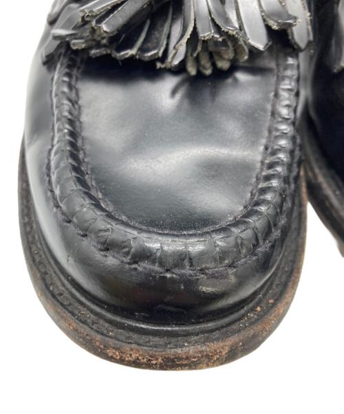 LOAKE（ローク）LOAKE (ローク) フリンジローファー ブラック サイズ:不明（実寸をご確認ください）の古着・服飾アイテム