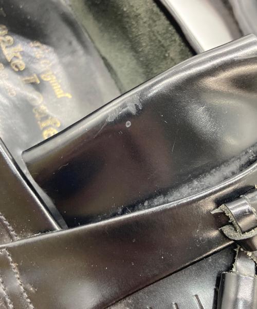 LOAKE（ローク）LOAKE (ローク) フリンジローファー ブラック サイズ:不明（実寸をご確認ください）の古着・服飾アイテム