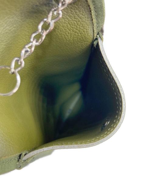 nori enomoto（ノリ エノモト）nori enomoto (ノリ エノモト) スマートフォンショルダーバッグ カーキの古着・服飾アイテム