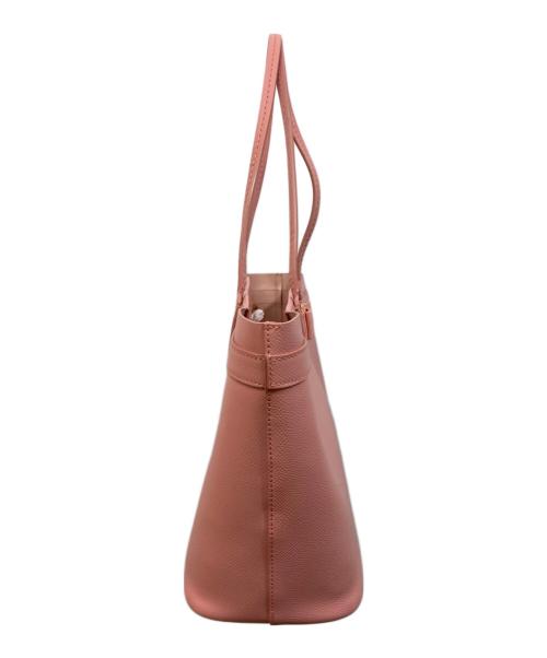 Salvatore Ferragamo（サルヴァトーレ フェラガモ）Salvatore Ferragamo (サルヴァトーレ フェラガモ) ヴァラトートバッグ ライトピンクの古着・服飾アイテム