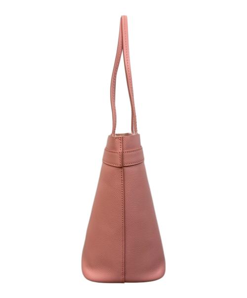 Salvatore Ferragamo（サルヴァトーレ フェラガモ）Salvatore Ferragamo (サルヴァトーレ フェラガモ) ヴァラトートバッグ ライトピンクの古着・服飾アイテム