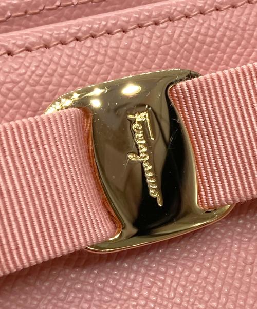 Salvatore Ferragamo（サルヴァトーレ フェラガモ）Salvatore Ferragamo (サルヴァトーレ フェラガモ) ヴァラトートバッグ ライトピンクの古着・服飾アイテム