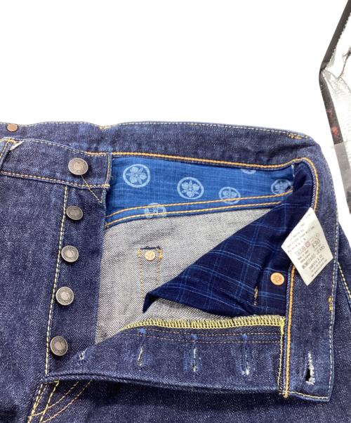 MOMOTARO JEANS（桃太郎ジーンズ）MOMOTARO JEANS (桃太郎ジーンズ) 銅丹クラシックストレート インディゴ サイズ:SIZE 76cm (W30)の古着・服飾アイテム