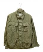 CIOTAシオタ）の古着「スビンコットン ウェザー ジャングルファティーグジャケット」｜グリーン