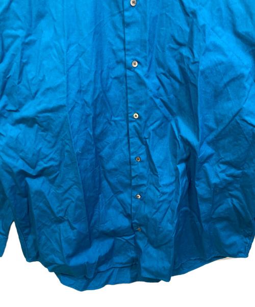 MARKWARE（マーカウェア）MARKWARE (マーカウェア) COMFORT FIT BAND COLLAR SHIRTS ブルー サイズ:SIZE 2の古着・服飾アイテム
