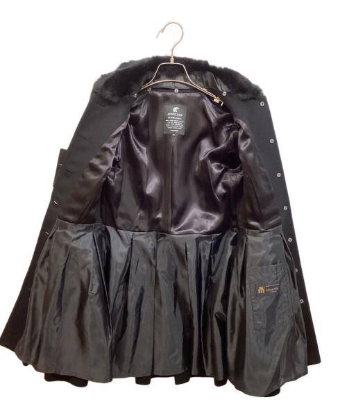 LOVELESS（ラブレス）LOVELESS (ラブレス) Menchi ラビットファードレスコート ブラック サイズ:SIZE S (34)の古着・服飾アイテム