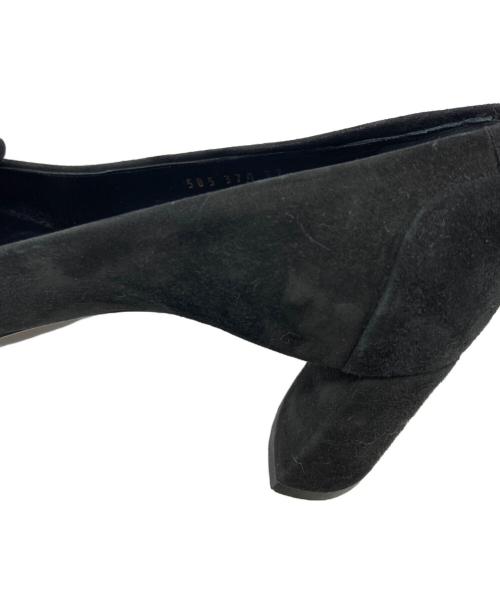 CASADEI（カサディ）CASADEI (カサディ) チェーンフリンジパンプス ブラック サイズ:371/2の古着・服飾アイテム