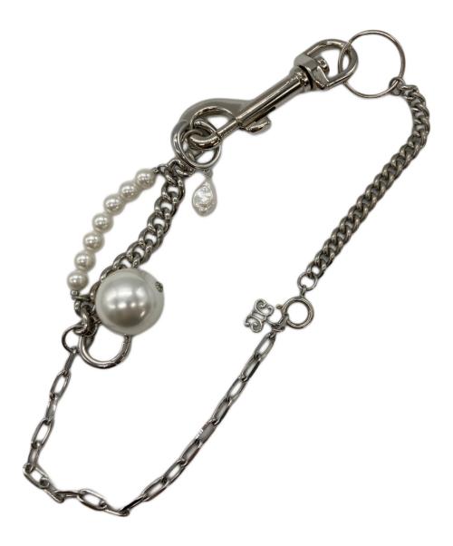 GALBE（ガルブ）GALBE (ガルブ) パールチェーンネックレス シルバーの古着・服飾アイテム