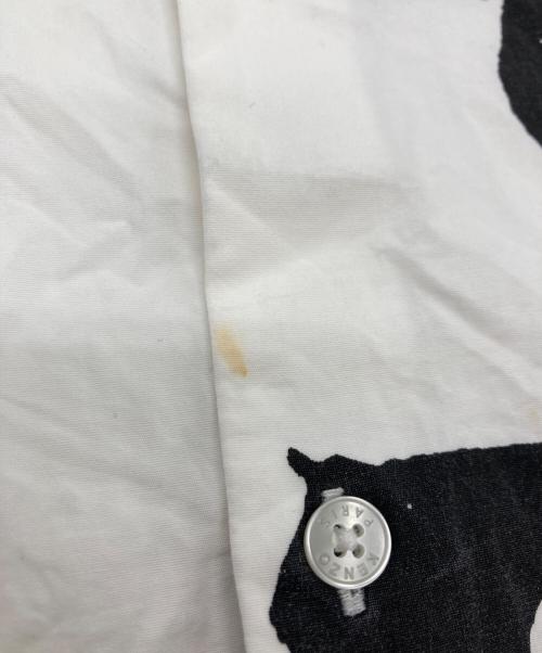 KENZO（ケンゾー）KENZO (ケンゾー) Signature Logo Shirt ホワイト サイズ:	SIZE 40の古着・服飾アイテム