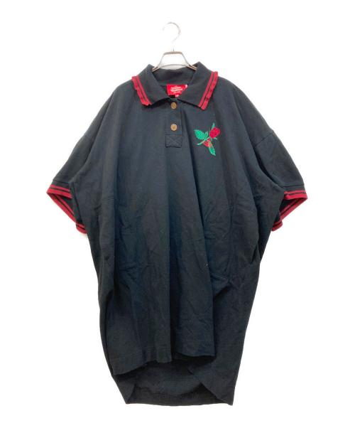 Vivienne Westwood RED LABEL（ヴィヴィアンウエストウッドレッドレーベル）Vivienne Westwood RED LABEL (ヴィヴィアンウエストウッドレッドレーベル) ビッグマンポロドレス ブラック サイズ:00の古着・服飾アイテム