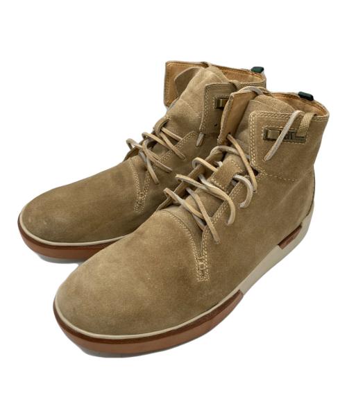 FEIT（フェイト（ファイト））FEIT (フェイト（ファイト）) スウェードレースアップブーツ ベージュ サイズ:27cmの古着・服飾アイテム