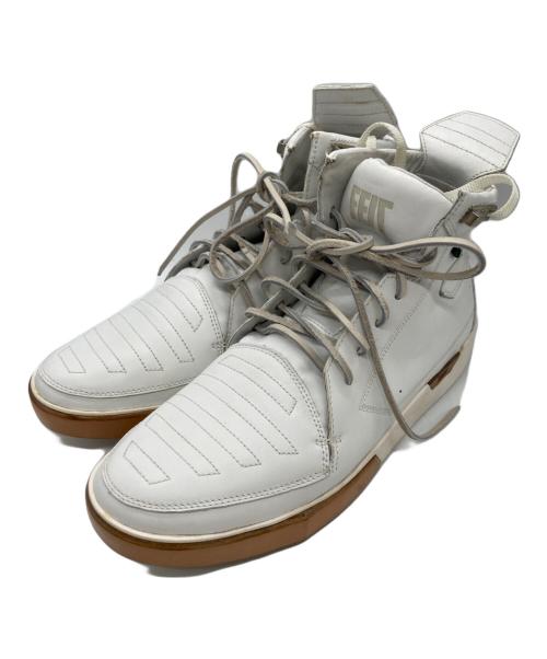 FEIT（フェイト（ファイト））FEIT (フェイト（ファイト）) PNTHA ハイカットスニーカー ホワイト サイズ:28cmの古着・服飾アイテム