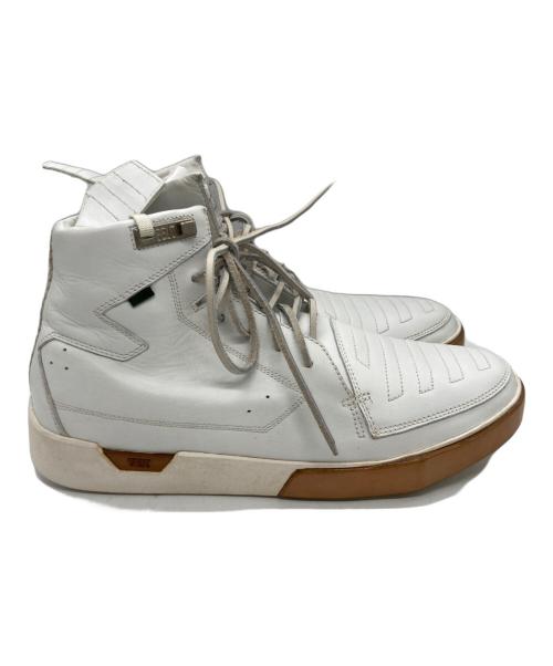 FEIT（フェイト（ファイト））FEIT (フェイト（ファイト）) PNTHA ハイカットスニーカー ホワイト サイズ:28cmの古着・服飾アイテム